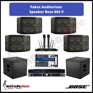 Paket Auditorium Speaker Bose 802 V | 4 Speaker dan 2 Subwoofer Bose